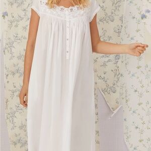 Queen Anne’s Lace | Florentine Lace Cap Sleeve Night Gown